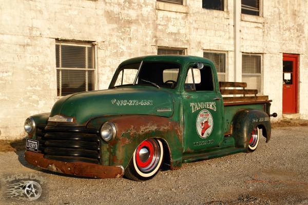 1952 Chevrolet C-10 Patina Slammed Pickup Truck - photo 7