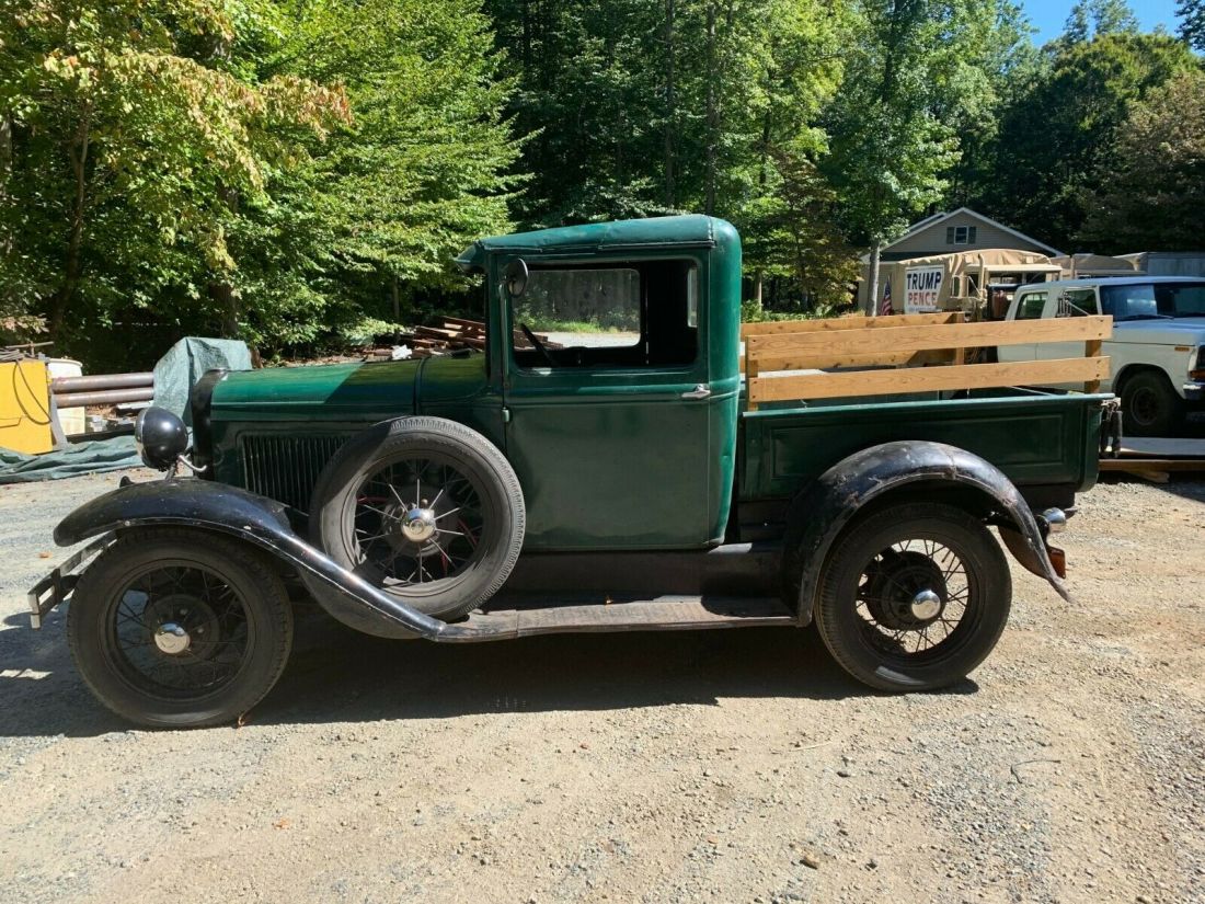 Truck runs, older truck, no restoration, has rebuilt motor zero miles 1931 Ford Model A