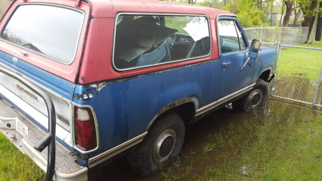 truck trailduster ramcharger 1975 Plymouth Other