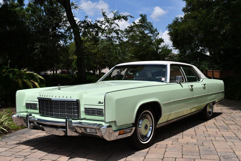 1973 Lincoln Continental Loaded Leather Still Has Original Title !! Spectacular - photo 3