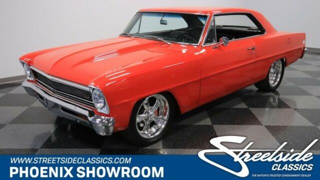 TRUE 117 NOVA W/ 4,000 MILES ON CUSTM BUILD!! 427 W/ V7 YSI, TH400, 4-WHEEL DISC 1966 Chevrolet Nova SS