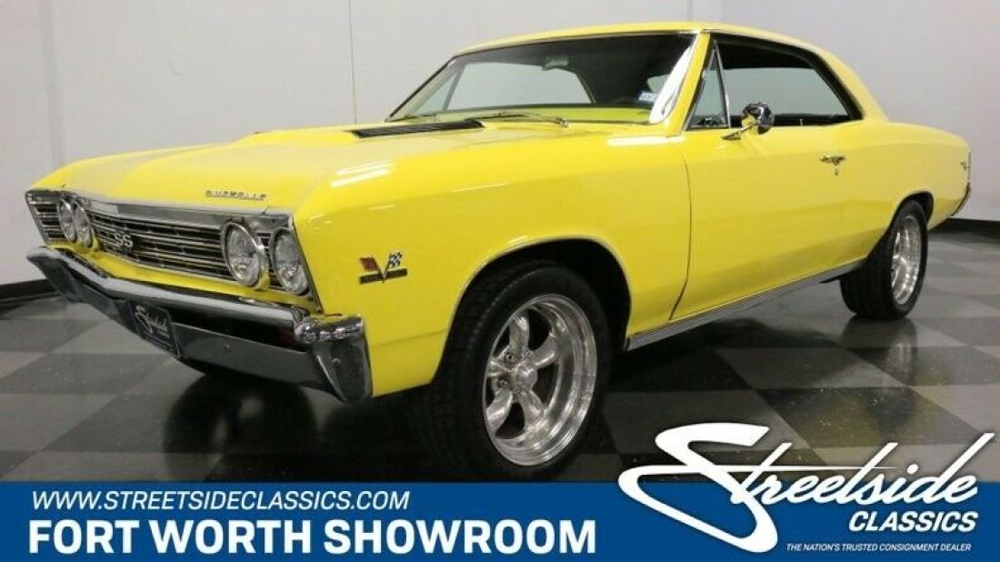 True 138 SS Chevelle! 496 Stroker Big Block w/ 4 Speed Manual, Front Discs, Fast 1967 Chevrolet Chevelle SS 396