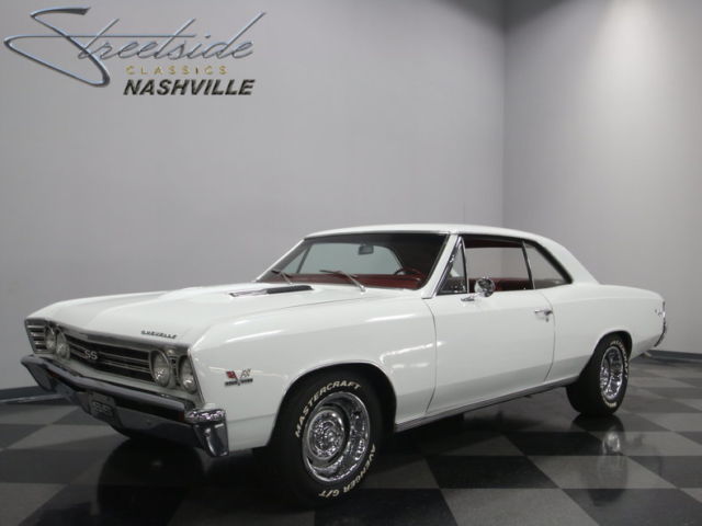 TRUE 138 SS CHEVELLE, BIG BLOCK 402CI POWER, TH400 TRANS, SLICK WHITE PAINT! 1967 Chevrolet Chevelle