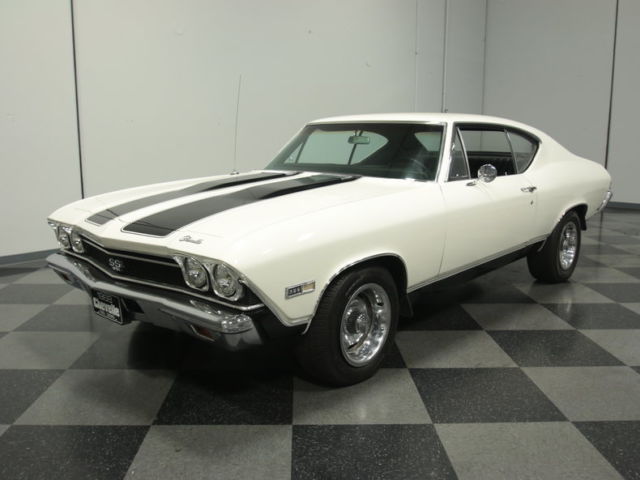 TRUE CODE 138 SS. BIG BLOCK 396 V8/325 HP, 4-SPEED, PWR FRNT DISCS, PWR STEER!! 1968 Chevrolet Chevelle SS 396