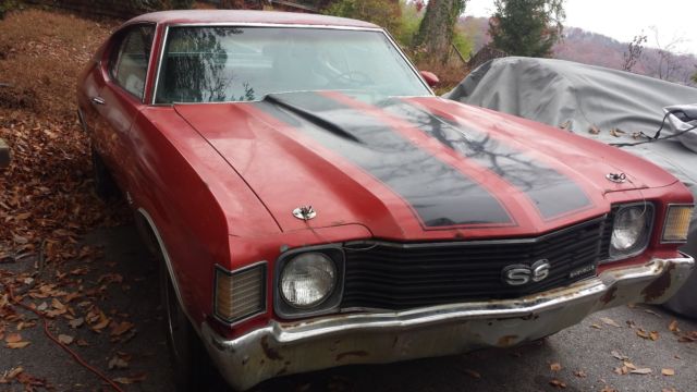 True documented Chevelle SS, East TN Barn find only 39,363 Original miles! Real! 1972 Chevrolet Chevelle SS