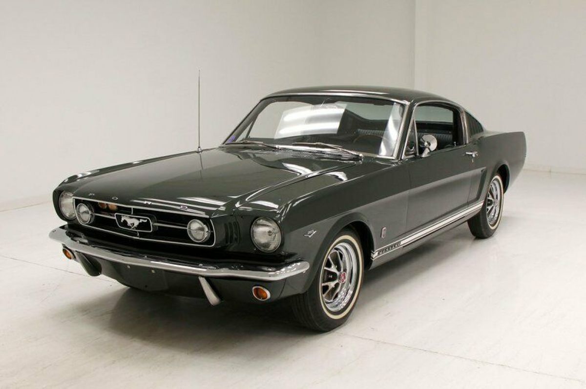 True P10 Buck Tag GT/289ci V8 4 BBL/Pony Interior/Rally Pack 1965 Ford Mustang GT Fastback