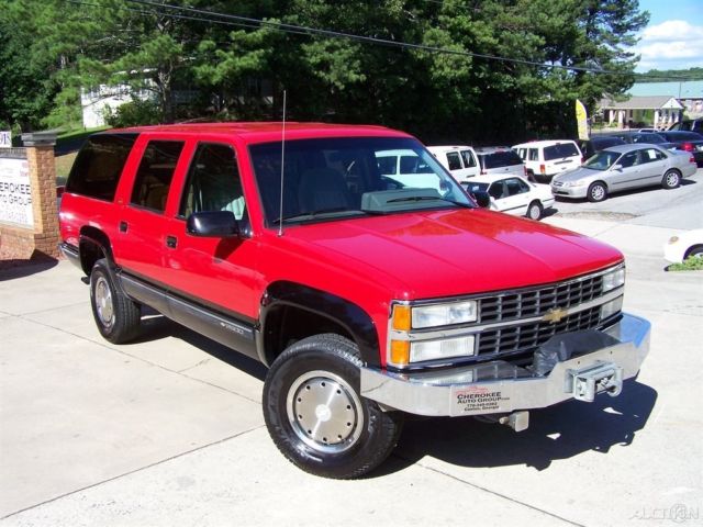TRUE SURVIVOR 2500HD 4WD WINCH COLD DUAL AC CHEVY K5 TAHOE BLAZER GMC YUKON SIST 1993 Chevrolet Suburban SILVERADO 1 OWNER 4X4 7.4L FUEL INJ V8 WAGON