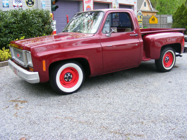 True survivor..short..step..V8..700R4.. No rust or rot on exterior sheet metal 1973 Chevrolet C-10