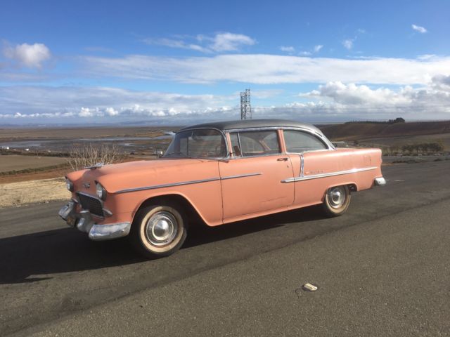 Truly remarkable survivor/barn find. Easy restoration or good driver. 1955 Chevrolet Bel Air/150/210 Bel Air