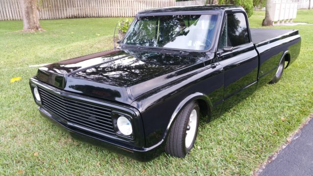 Tubbed Pro Touring Street Rod with 4 Bag Air Ride Suspension CLEAR TITLE IN HAND 1972 Chevrolet C-10 Custom Deluxe