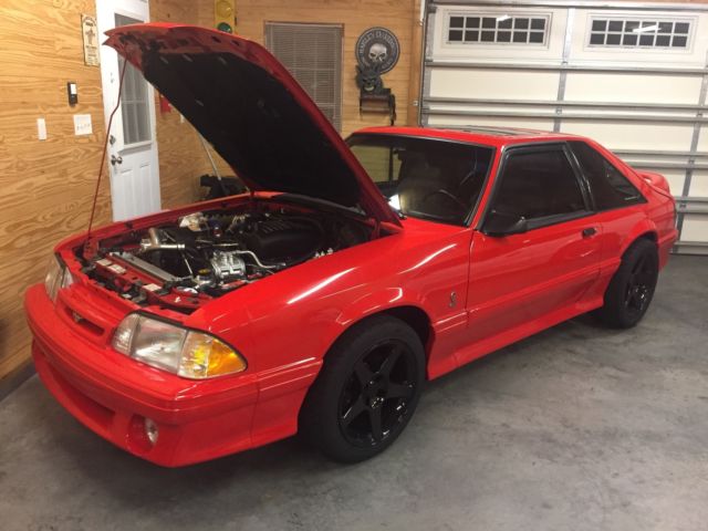 Turbo 1993 Mustang Cobra #378 opel gray leather 61k orig. miles 1993 Ford Mustang Svt cobra