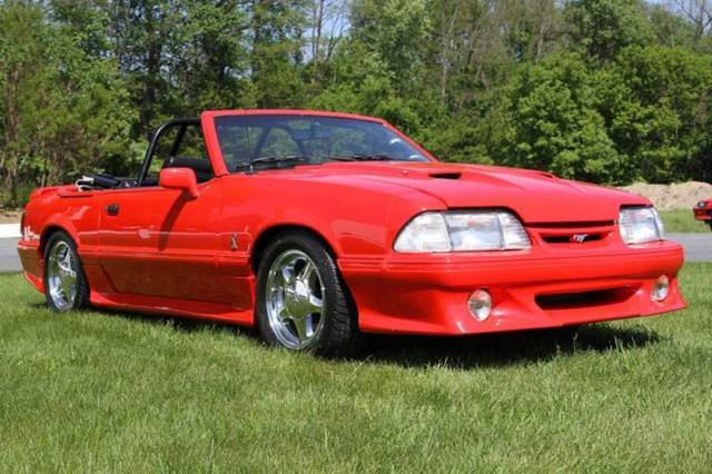 TURBO 5.0 Convertible Best Of Everything Street Track Ready Solid Oregon Car 1992 Ford Mustang TURBO 5.0