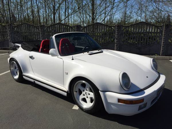TURBO CABRIOLET WIDE BODY 930 935 965 LAMBORGHINI FERRARI BMW BENTLEY MERCEDES 1983 Porsche 911