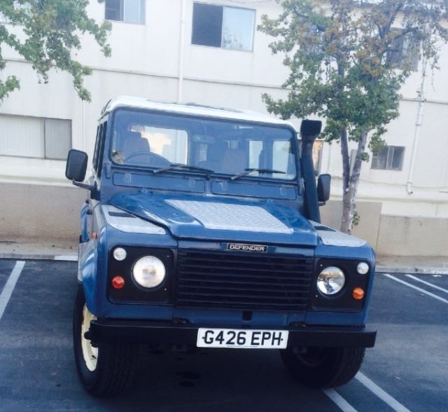 Turbo Diesel Right Hand Drive UK import cln MT title 1980 Land Rover Defender 110