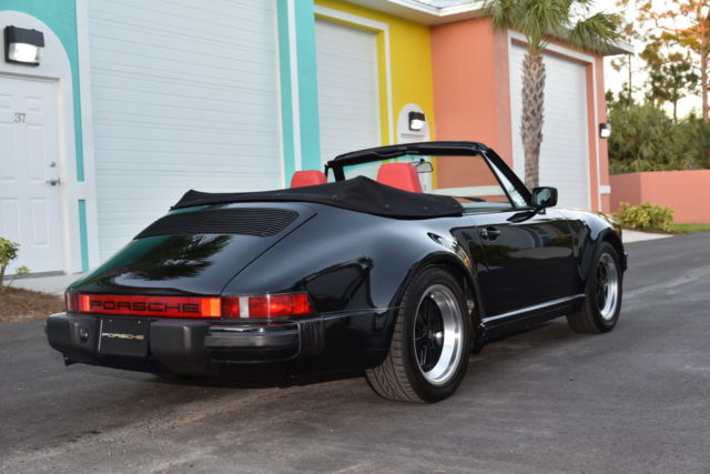 Turbo look M491 - 1 of 73 USA Original paint BEST BEST BEST 1985 Porsche 911 Turbo look M491 Cab 1 of 73 USA