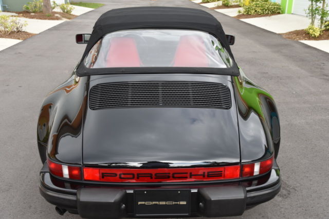 1985 Porsche 911 Turbo look M491 Cab 1 of 73 USA - photo 2