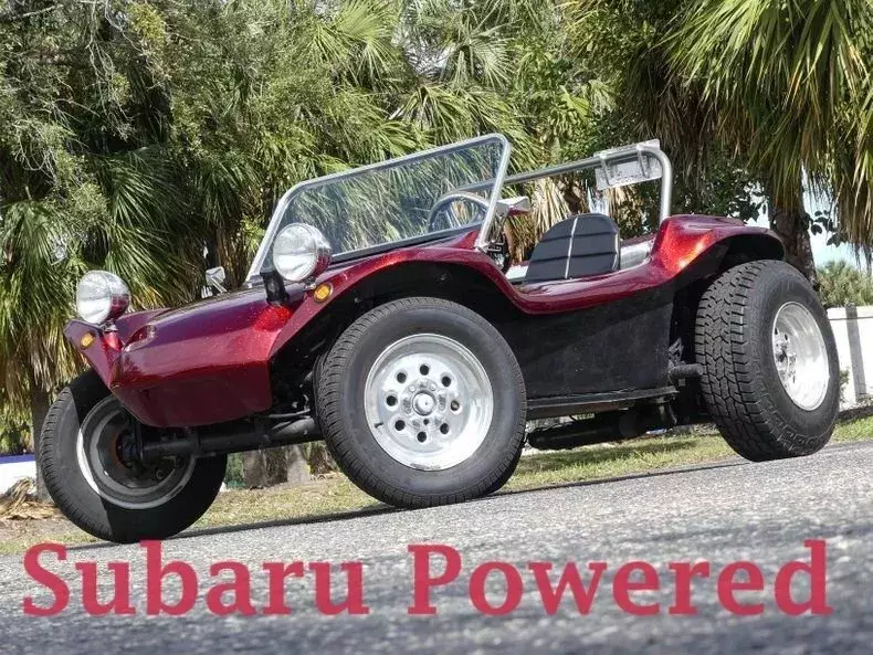 Turbo Subaru powered buggy! 330 horsepower. Custom paint, roll bar, and dash. 1971 Volkswagen Dune Buggy