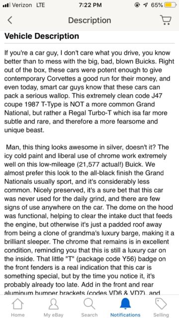 1987 Buick Regal Turbo-T - photo 2