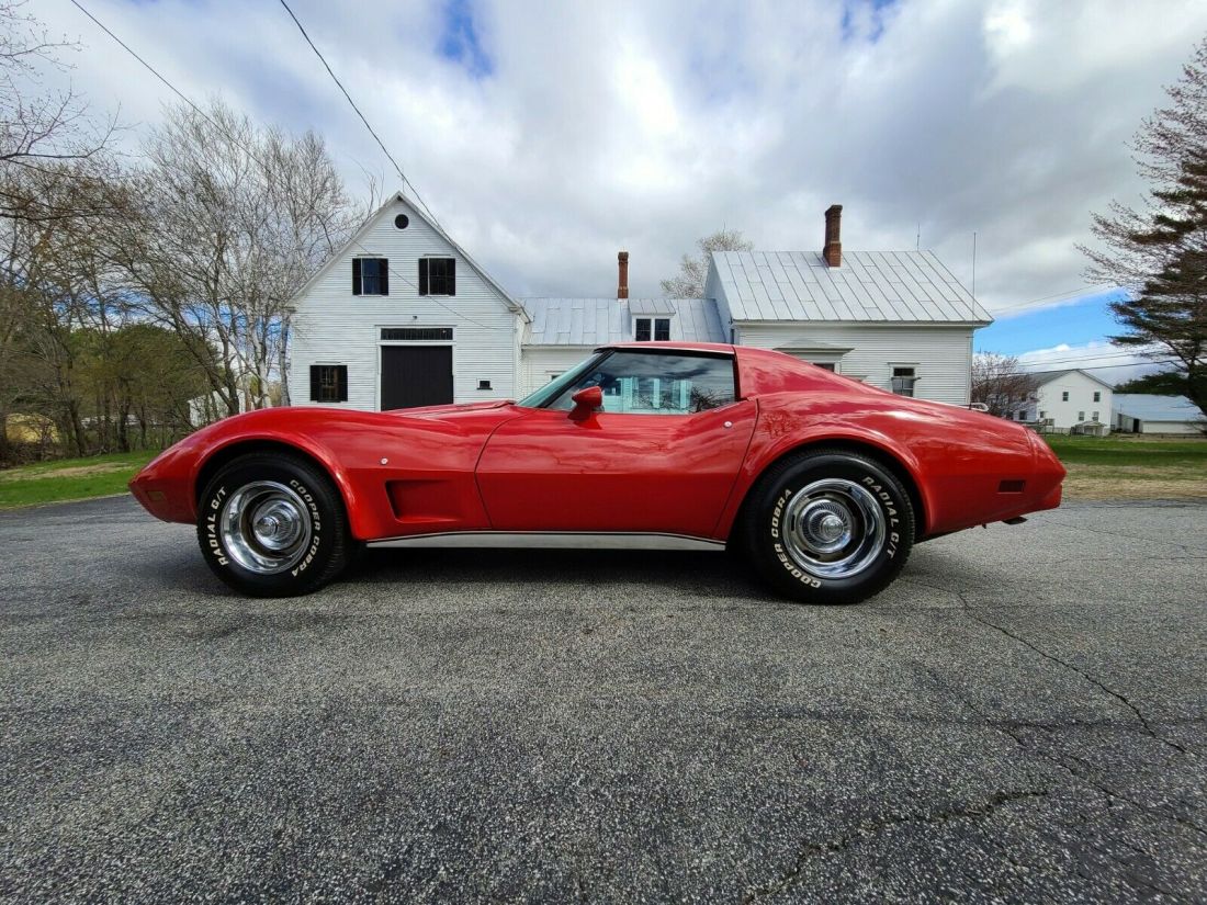 Turn Key Driver, Low Miles, Incredibly Clean, A/C, Auto, Numbers Matching 1977 Chevrolet Corvette L82