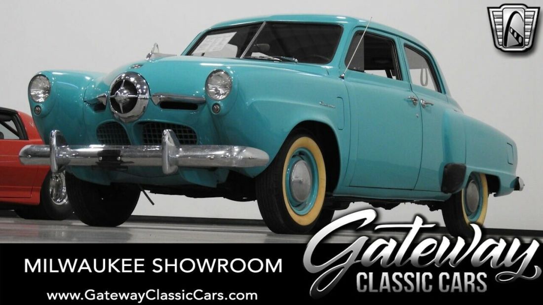 Turquoise 1950 Studebaker Champion 4 Doors 6 3 Speed Manual Available Now! 1950 Studebaker Champion