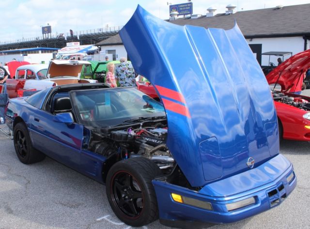 TWIN TURBO CORVETTE, C4, 434ci, SBC 1991 Chevrolet Corvette