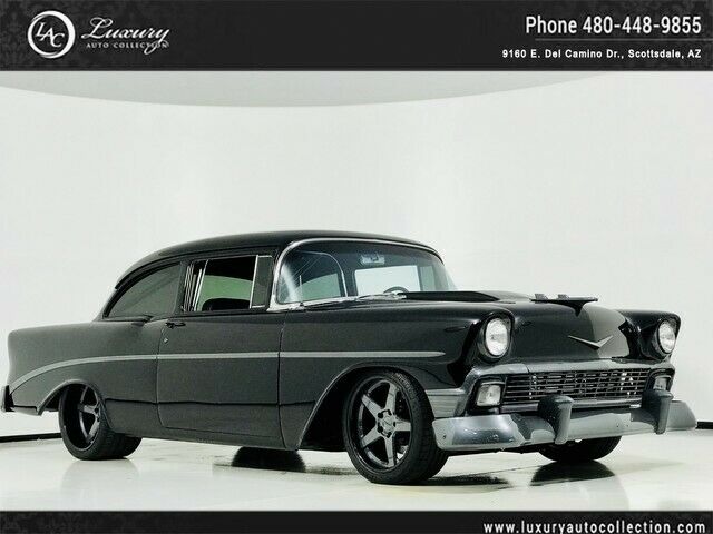 Twin Turbo V8/AC/Less Then 1000 Miles on Build 1956 Chevrolet Bel Air/150/210 Coupe w/ Twin Turbo V8 Resto-Mod 480.418.6160
