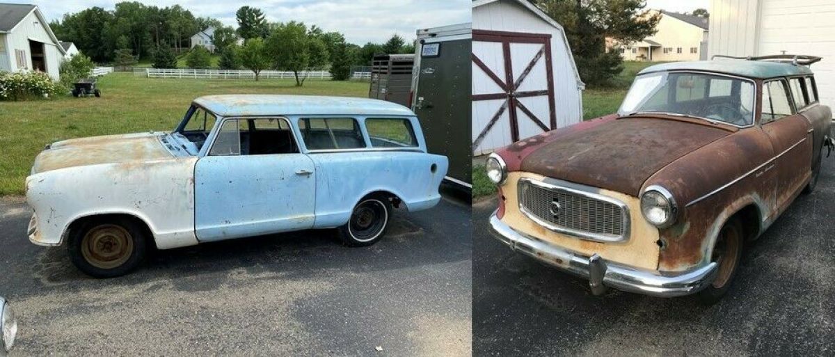 Two 1960 AMC Rambler American Wagons - One project car and one parts car 1960 AMC Other