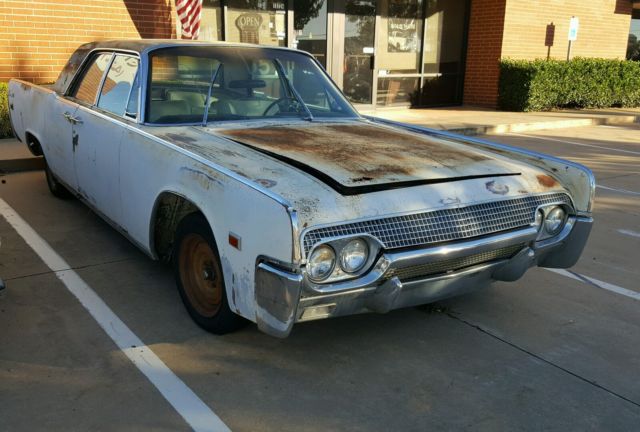 Two 1961 and One 1963 Lincoln Continental with suicide doors - 3 Car package 1961 Lincoln Continental 4 door sedan / convertible