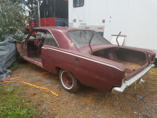 Two 1967 68 69 Dodge Dart Bodies 1967 Dodge Dart