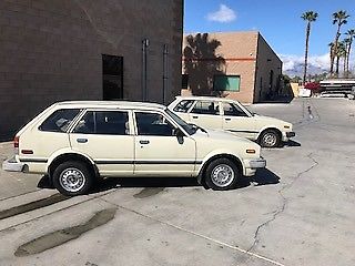 Two 1983 Honda Civic Wagons No ReServe 1983 Honda Civic Vinly