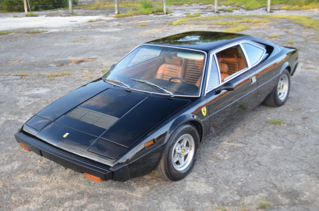 TWO OWNER 26783 mile FRESHLY SERVICED BLACK 308 DINO GT4 1976 Ferrari 308 308 DINO GT4