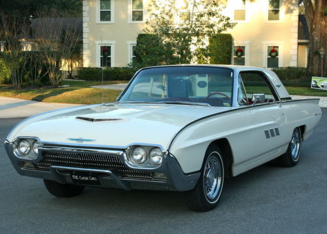 TWO OWNER, ELEGANT BULLET BIRD - 1963 Ford Thunderbird Coupe - 5K MI 1963 Ford Thunderbird COUPE - BEST COLORS - 5K MI