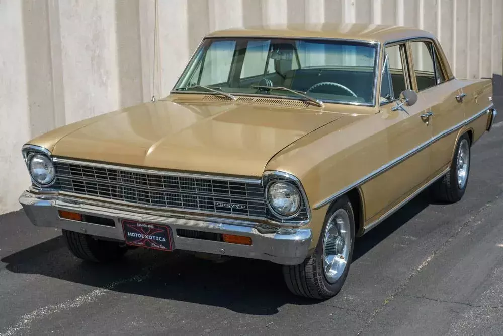 Two Owner - Last model year for 2nd-generation Chevy II 1967 Chevrolet Nova Sedan