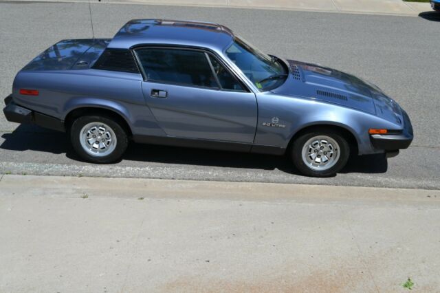 1979 Triumph TR7 blue plaid - photo 3