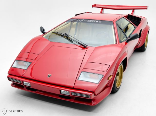 Two Owners - 1 of 321 Produced - Fresh $7K Service 1983 Lamborghini Countach LP5000S