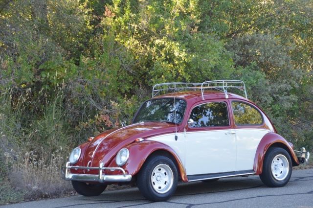 type 1 2 bug bus karmann ghia westfalia 356 porsche 1967 1959 21 window 911 1966 Volkswagen Beetle - Classic Beautiful Bug - Lots of New Parts - NO RESERVE