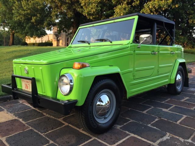 Type 181 In Excellent Condition Dual Webers Runs Great Factory Hardtop 1973 Volkswagen Thing