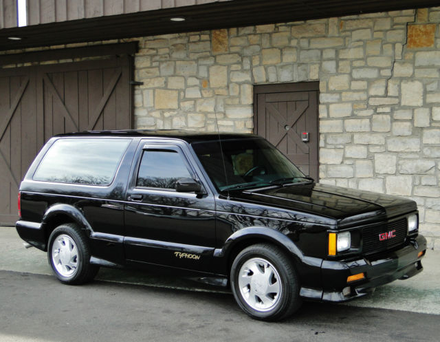 Typhoon, ultra-rare, all stock, gorgeous throughout, 4.3l V6 turbo, AWD, syclone 1993 GMC Typhoon