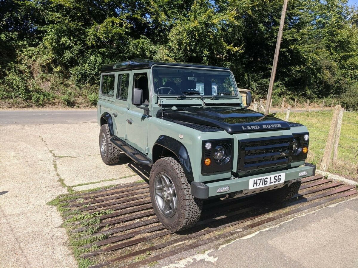 UK Land Rover Defender 110 Station Wagon - Free Shipping to USA* 1991 Land Rover Defender Station wagon