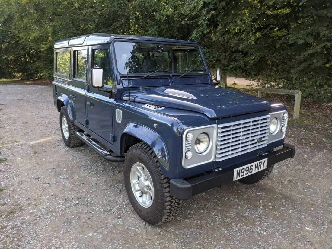 UK Land Rover Defender 110 - Tamar Blue -Fully Refurbished -AC -Free Shipping* 1994 Land Rover Defender