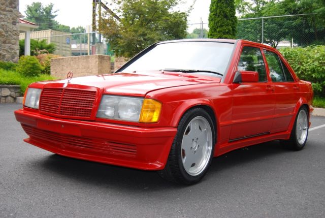 ULRA-RARE 1987 MERCEDES W201 190E AMG WIDEBODY V8 ENGINE 28K MILES PROJECT CAR!! 1987 Mercedes-Benz 190-Series 190 E BABY HAMMER