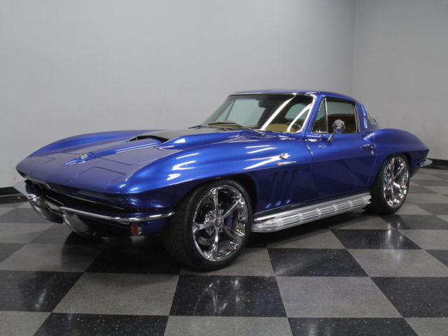 ULTIMATE BUILD, LS3 EFI V8, 6 SPD, A/C, PWR WIN, WILWOODS, COILOVERS, AMAZING! 1965 Chevrolet Corvette Custom Coupe