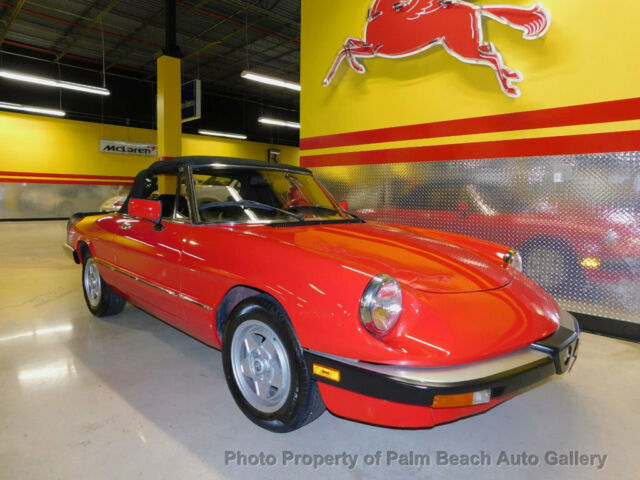 ULTRA LOW 37K MILE 3 MONTH NATIONWIDE WARRANTY FREE SHIPPING WITH BIN COLD AC 1984 Alfa Romeo Spider