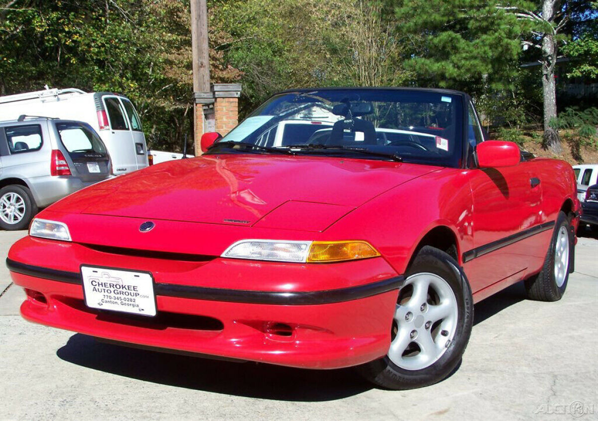 ULTRA NICE CLEAN A/C CRUISE IN OUR SHOWROOM COMP 2 FORD MUSTANG MAZDA MIATA XR2 1994 Mercury Capri 15K PREMIUM ROADSTER CONVERTIBLE 1.6L DOHC AUTOMATIC BEAUTY