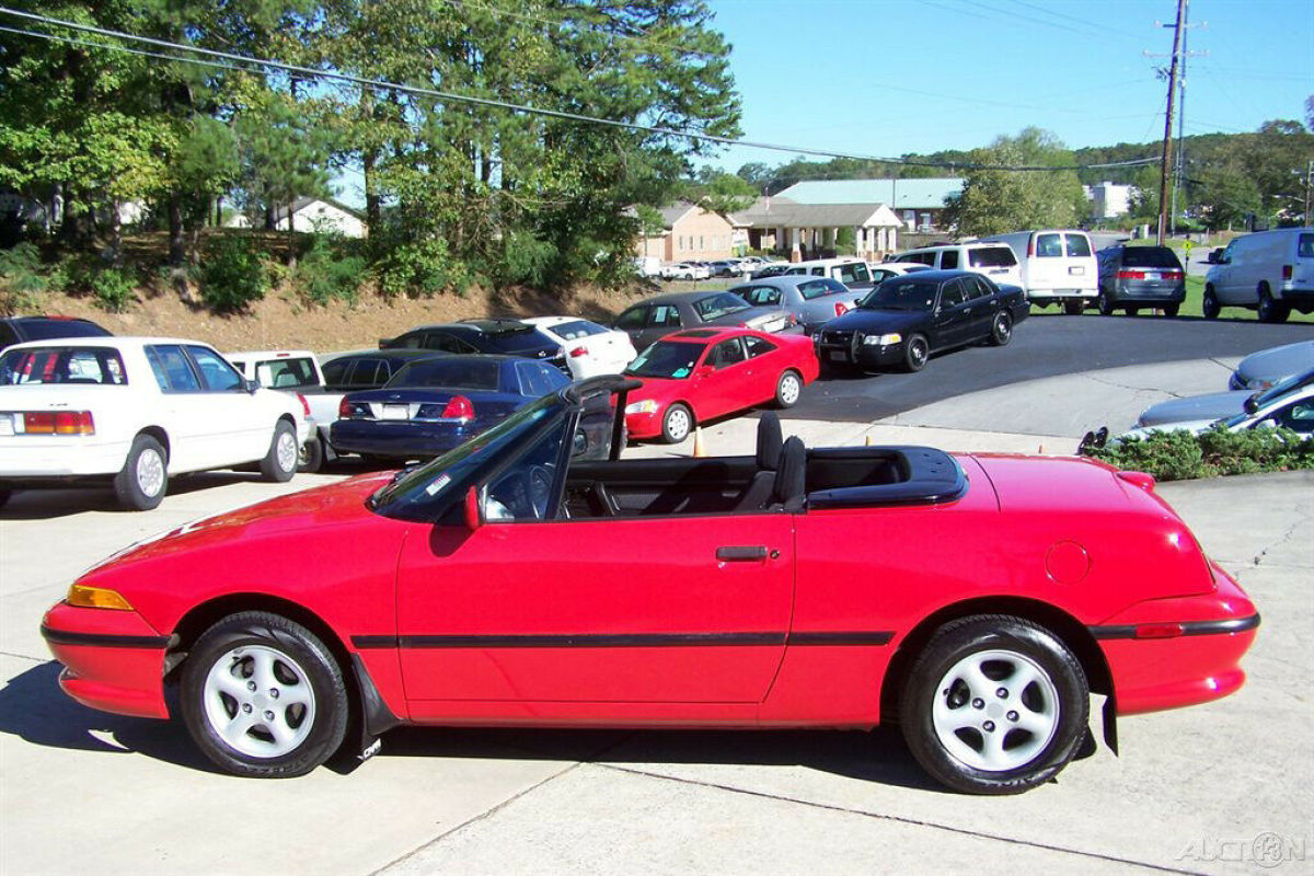 1994 Mercury Capri 15K PREMIUM ROADSTER CONVERTIBLE 1.6L DOHC AUTOMATIC BEAUTY - photo 7