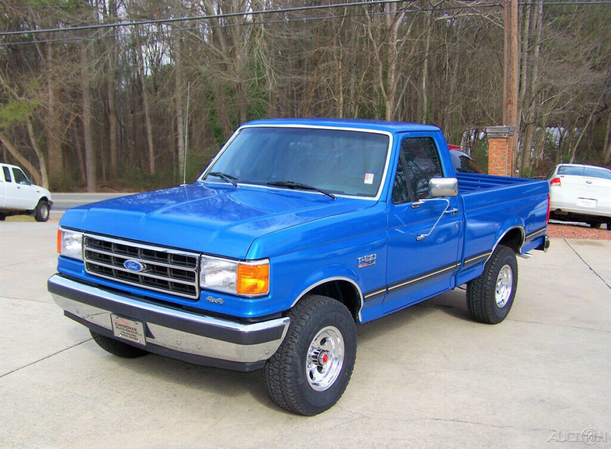 ULTRA NICE SHARP LOADED 4WD A/C 5.8L H.O NEW 31s CRUISE COMP 2 F1 F100 XL F250 1991 Ford F-150 XLT LARIAT 78K 1-OWNER 4X4 351 V8 AUTO SHORT BED REGULAR CAB