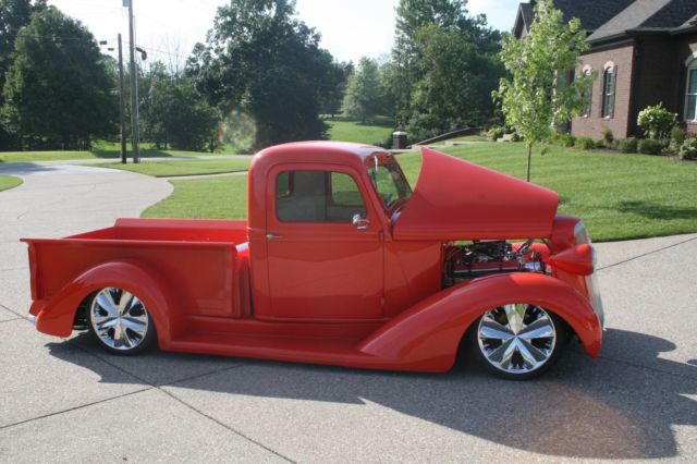 ultra pearl orange 350 chevy engine air ride suspension excellent condition 1936 Dodge Other Pickups