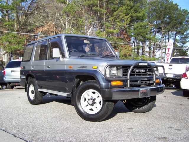 ULTRA PRADO RIGHT HAND DRIVE JDM RHD 4WD FJ CRUISER 40 60 62 80 ROVER SIS WAGON 1990 Toyota Land Cruiser 1-OWNER 50K 4X4 TURBO DIESEL MOONROOF 3RD REAR SEAT 8 PASS