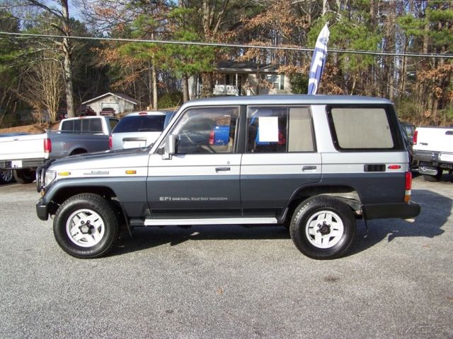 1990 Toyota Land Cruiser 1-OWNER 50K 4X4 TURBO DIESEL MOONROOF 3RD REAR SEAT 8 PASS - photo 7
