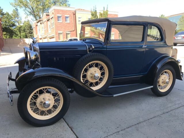 Ultra Rare 1931 Ford Model A-400 A 400 Convertible Sedan 1931 Ford Model A A-400